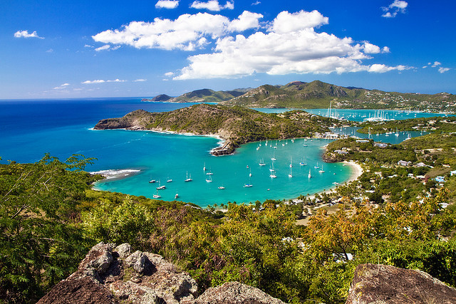 by sabesh on Flickr.Caribbean blue - West indies, Antigua Island.