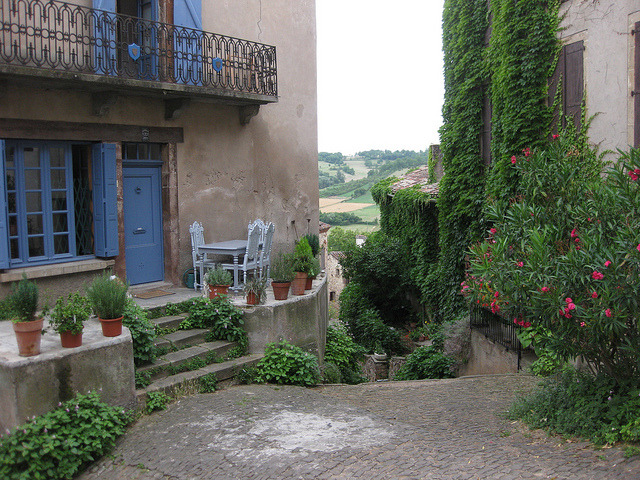 by gabylight on Flickr.In the old village of Cordes sur Ciel, Midi-Pyrenees, France.