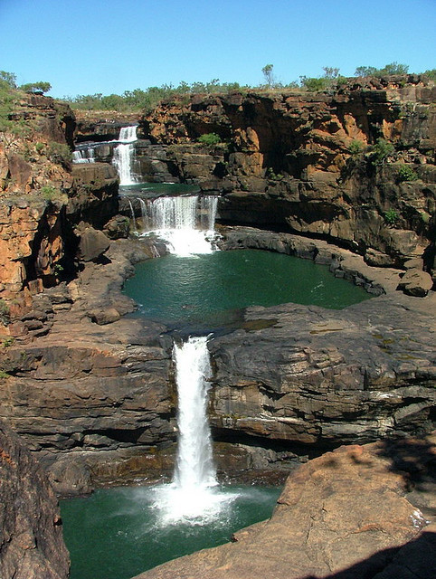 by Devar on Flickr.Waterfalls in Mitchell River National Park, Kimberley, Australia.