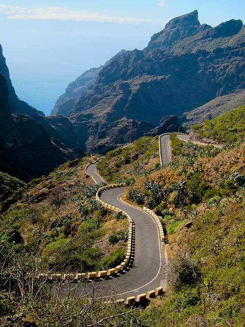 by Yodod on Flickr.Hairpins on the roads of Tenerife, Canary Islands, Spain.
