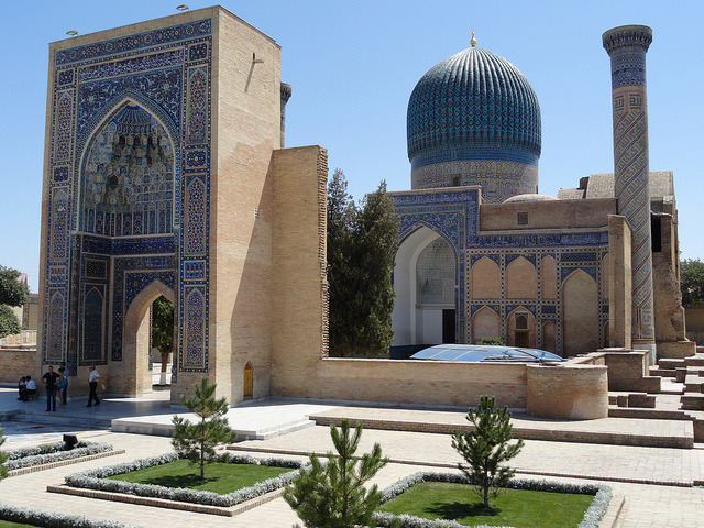 Guri Amir Mausoleum in Samarkand, Uzbekistan