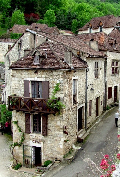 Medieval Village, Saint-Cirq-Lapopie, France