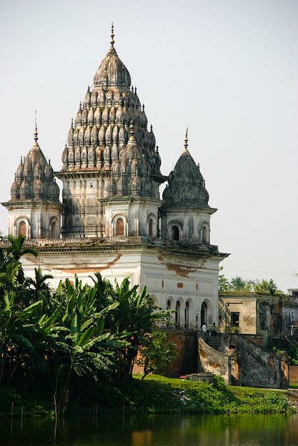 Shiva Temple in Puthia, Bangladesh