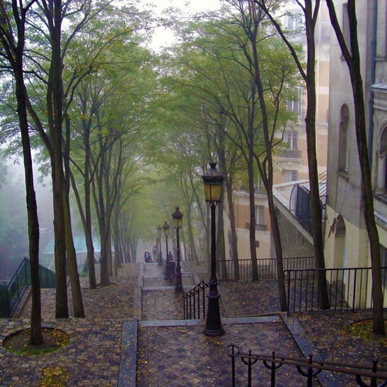 Rainy Day, Montmartre, Paris