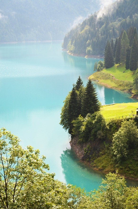 Turquoise, Lake Sauris, Friuli, Italy