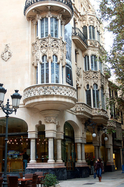 Art-Nouveau architecture in Palma de Mallorca, Spain