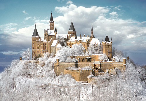 Snow Frosting, Castle Hohenzollern, Germany