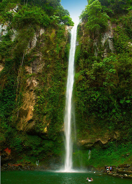 Katibawasan Falls in Camiguin Island, Philippines