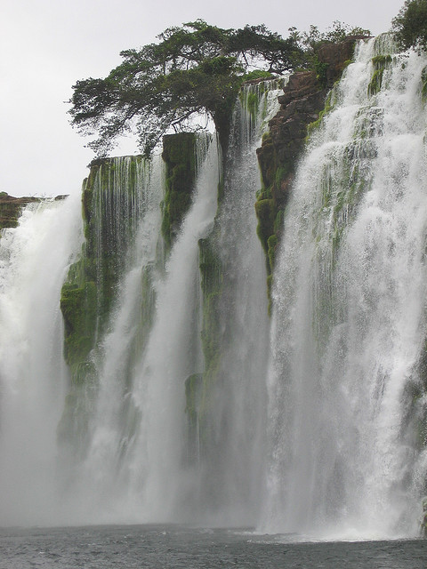 Ahlfeld Waterfall in Noel Kempff Mercado National Park, Bolivia
