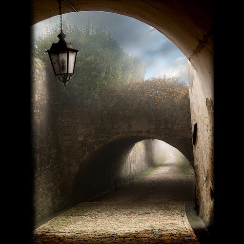 Foggy Portal, Veneto, Italy