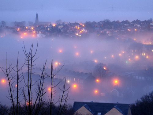 Foggy Morning, Halifax, Nova Scotia