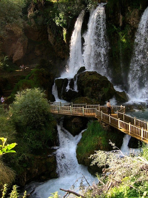 Waterfall, Sivas Province, Turkey