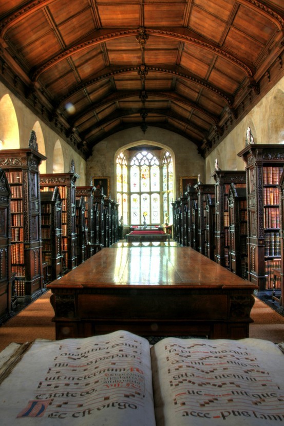 Old Library, St. John's College, Cambridge, England