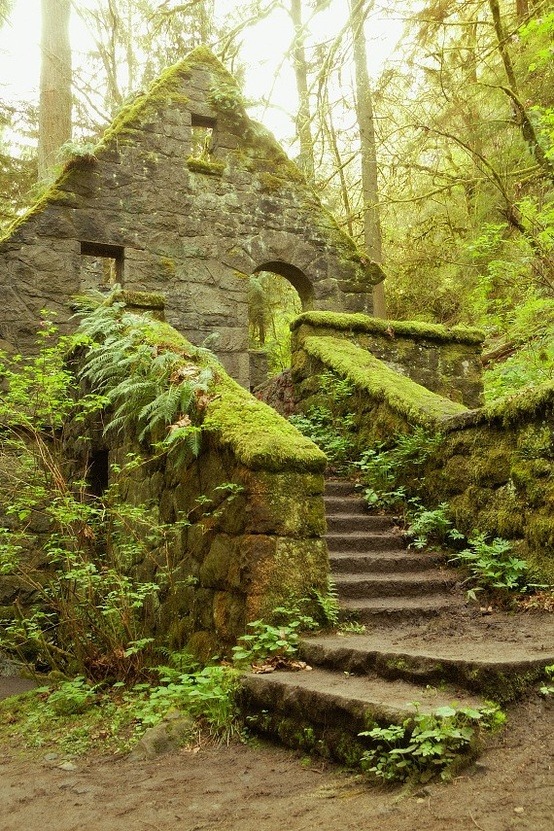 Stone House, Forest Park, Portland, Oregon