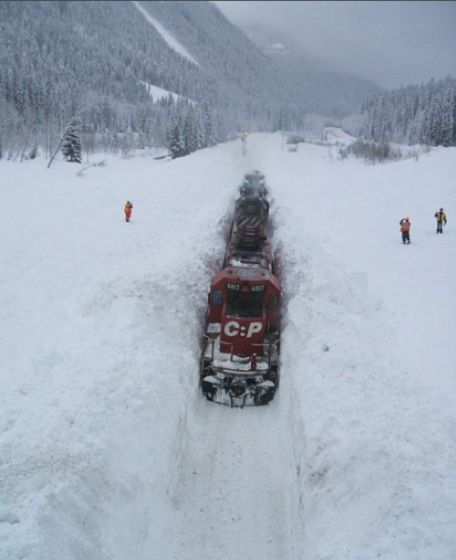 Snow Train, British Columbia, Canada