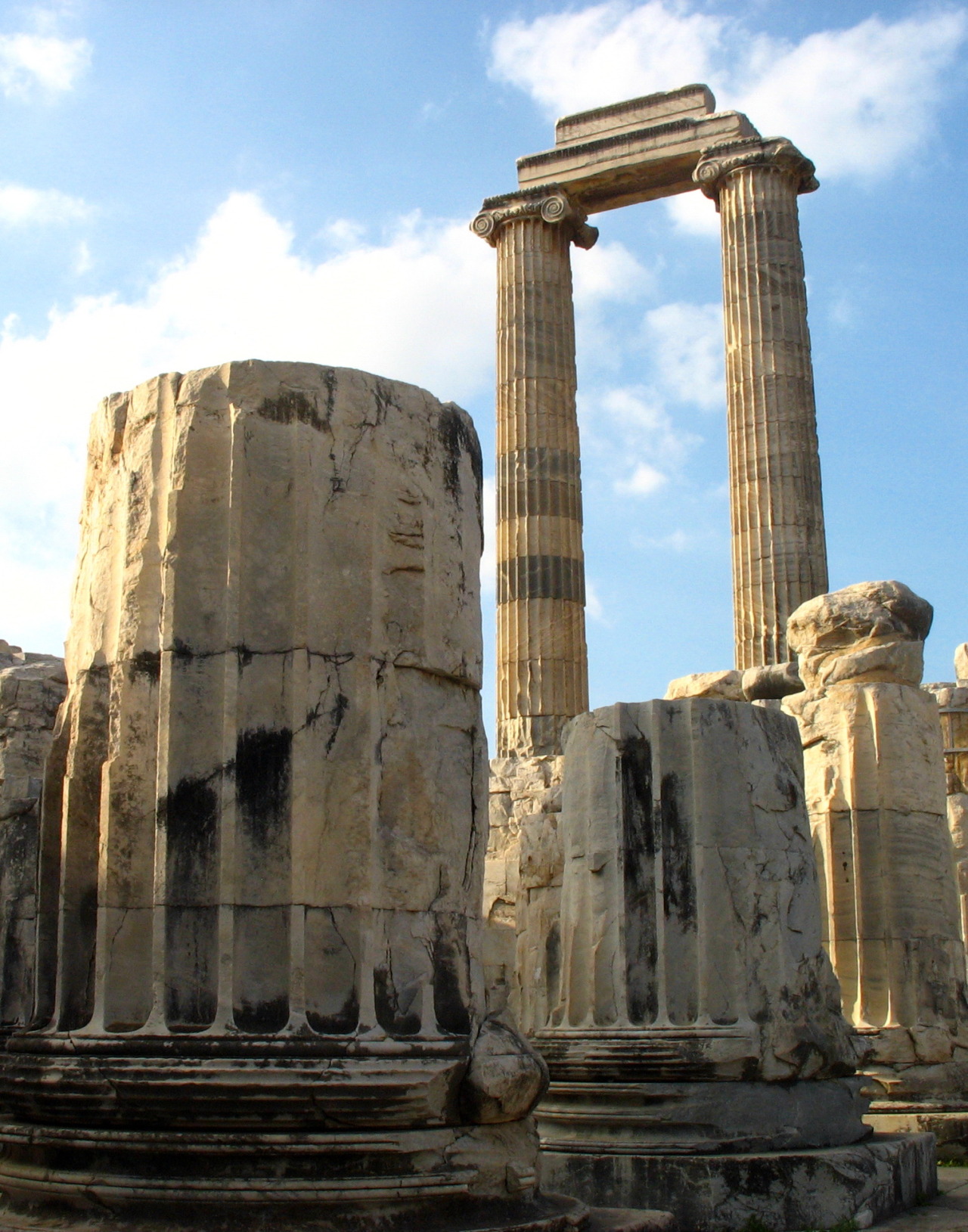 Temple of Apollo in the ancient roman city of Didyma, Turkey