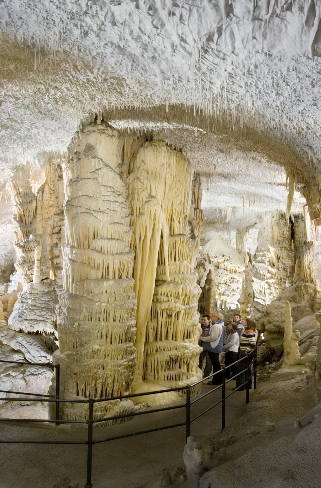 The White Hall at Postojna Cave, Slovenia