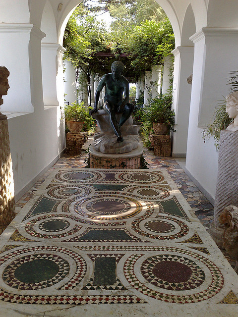Villa San Michele in Capri Island, Italy