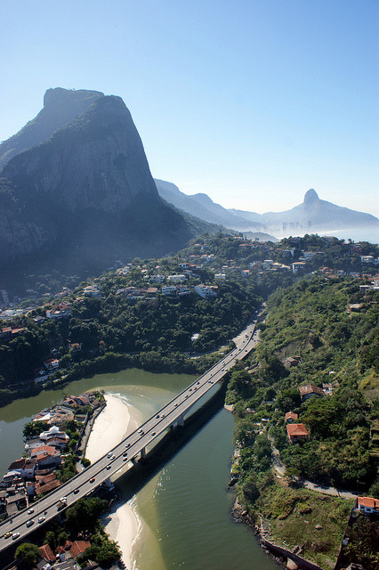 Barra da Tijuca District in Rio de Janeiro / Brazil