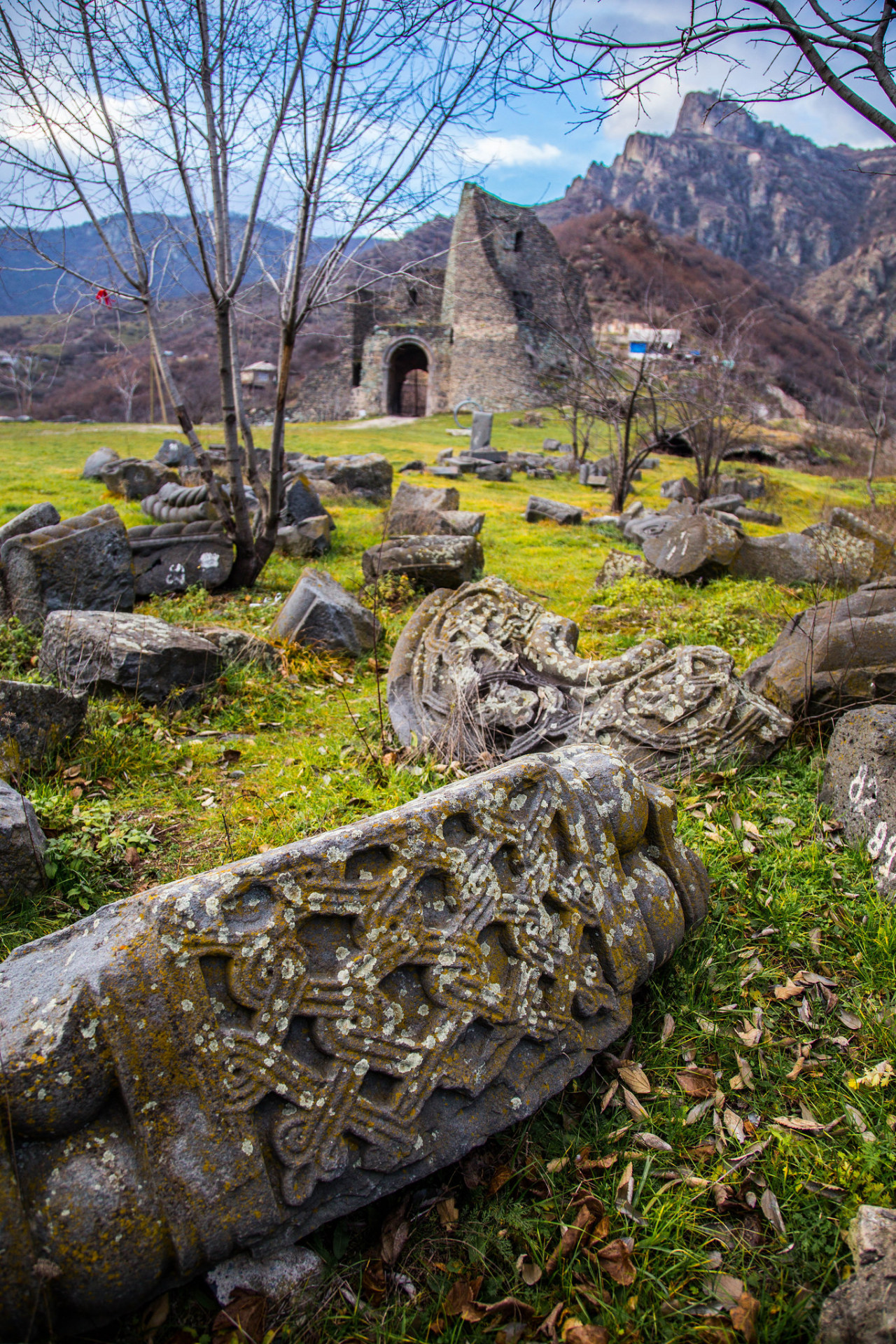 “Akhtala Monastery ruins, Lori / Armenia .”